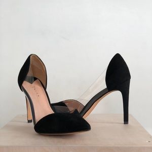 COPY - Leith Pointed Toe Black Pumps